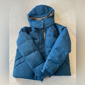 Patagonia women’s downdrift insulated jacket blue size S